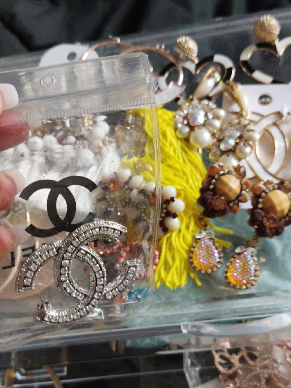 BaubleBar 20 Pairs Tassel & Mixed Metal Statement Earring Set